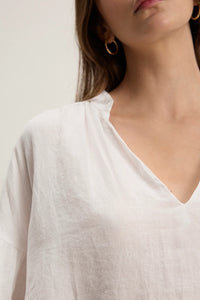 Velvet - Raye - Woven Linen Top