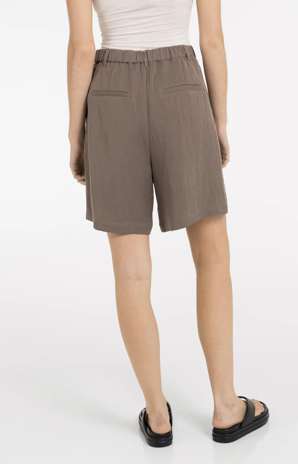 YAYA - Woven Longer Length Bermuda Shorts