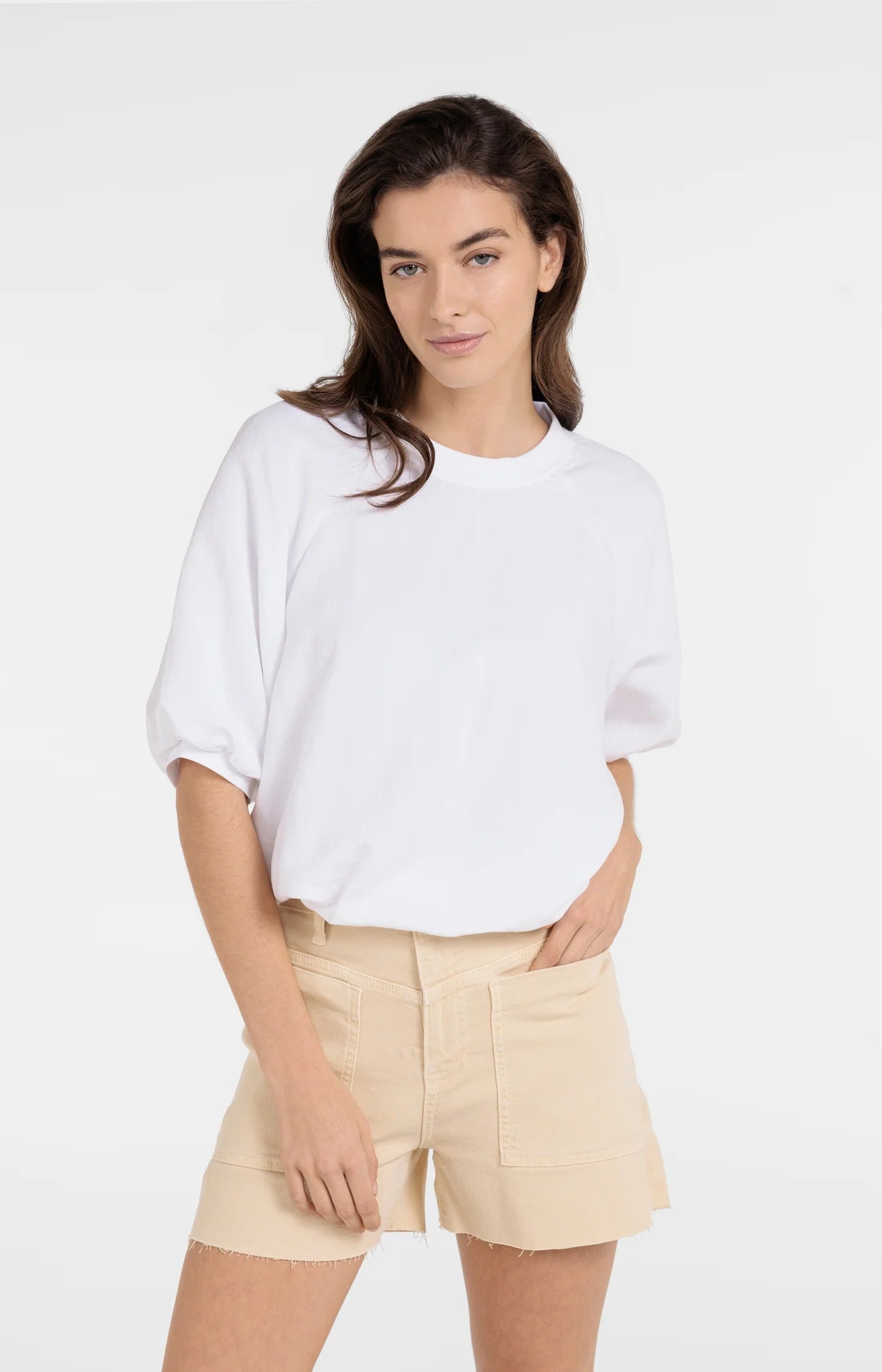 YAYA - Woven Balloon T-Shirt
