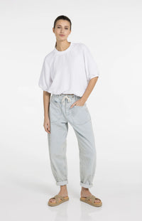 YAYA - Woven Balloon T-Shirt