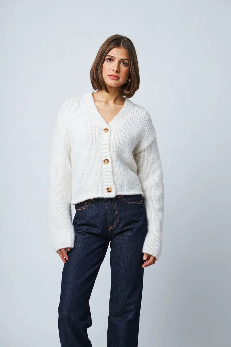 LINE Knitwear - Hazel - Snowfall