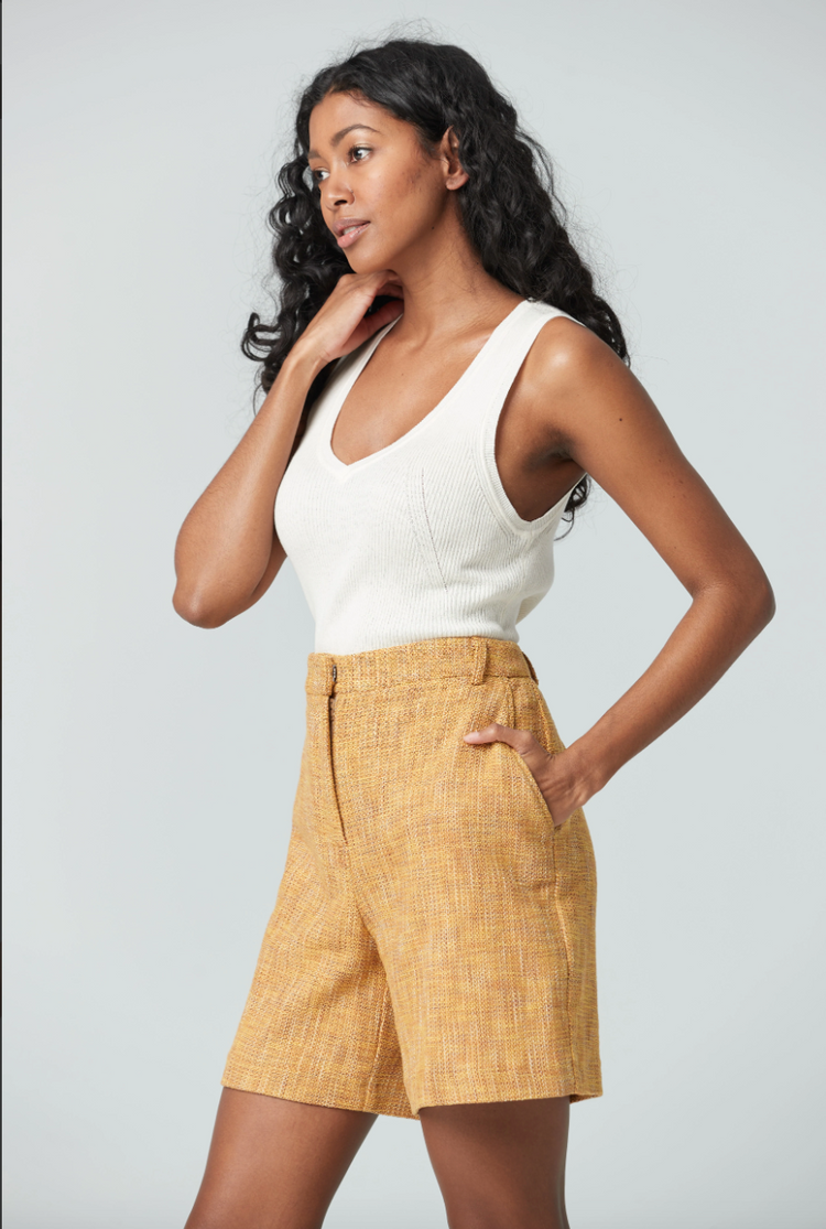 Iris Setlakwe - City Short in Mango