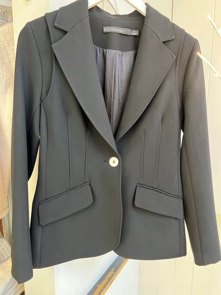 Iris Setlakwe - Jacket with double shoulder in Black