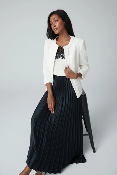 Iris Setlakwe - Pleated Skirt in Black