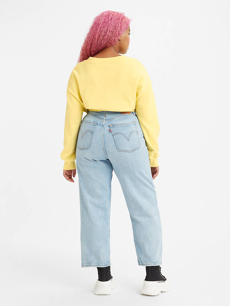 Levi's ribcage crop jeans new arrivals