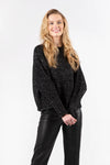 Lyla & Luxe - Zaine - Sparkle Sweater in Black