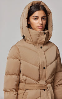 Soia & Kyo - Bryanna down coat in Toffee