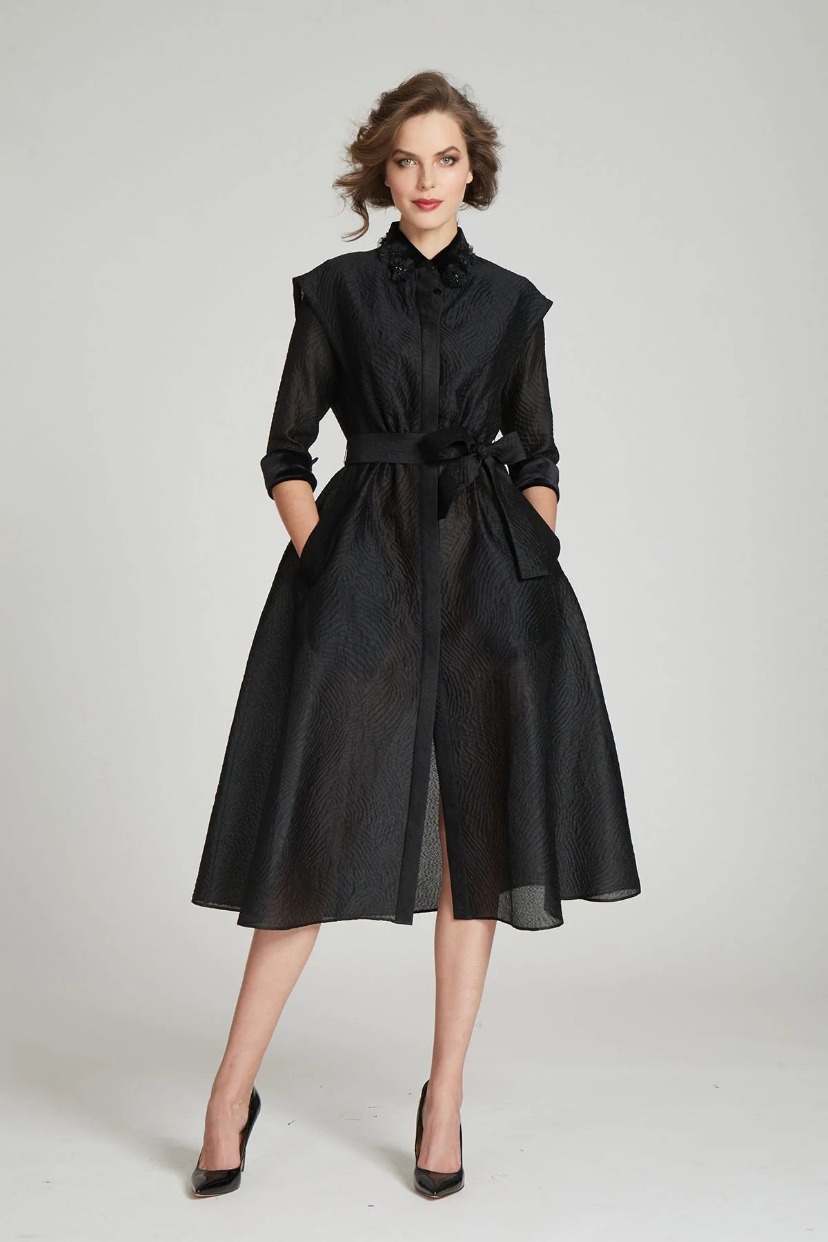 Teri jon black gown shop