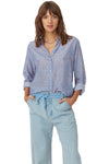 Xirena - Beau Shirt in Blu Flora